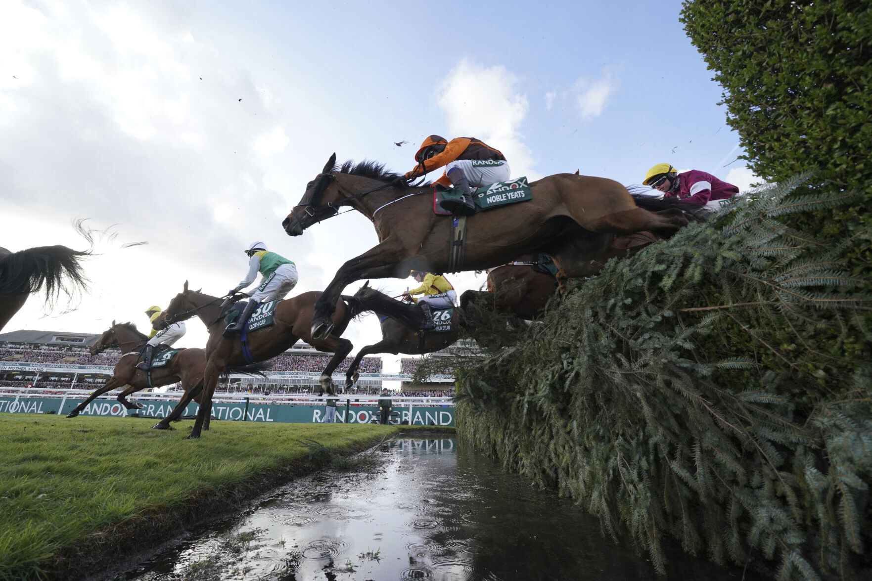 APTOPIX Britain Grand National Horse Race